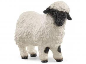 Schleich: Wallisi fekete órrú bárány figura (13965)