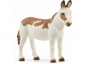 Schleich: Amerikai foltos szamár figura (13961)