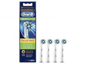 Oral-B EB50-4 Cross Action Rainbow 4 db-os elektromos fogkefe pótfej szett