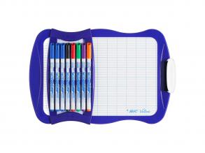 BIC Velleda Fehér tábla 8 markerrel