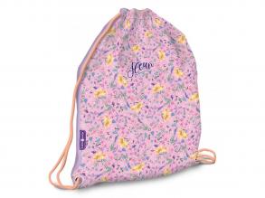 Ars Una: Fleur virágos tornazsák, sportzsák 32x42cm