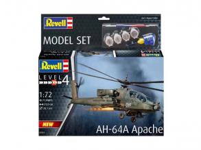 Revell modellező készlet  AH-64A Apache helikopter 1:72  71 darabos.