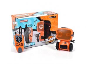 RC interaktív TalkBot robot narancssárga színben 2,4GHz