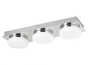 Lámpatest , led lámpa , mennyezeti , 15W , spot , króm , természetes fehér , 5 év garancia , Rábalux , HILARY
