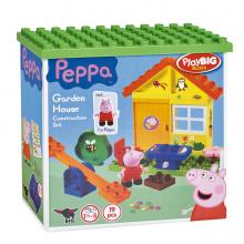 PalyBig Bloxx Peppa kerti otthon, építőkocka szett