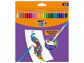 BIC Kids Evolution Színes ceruza, 24 db