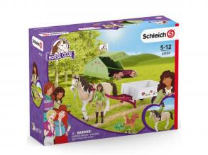 Schleich: Horse Club - Sarah kempingezik játékszett (42533)