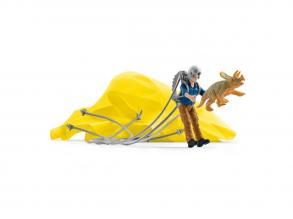 schleich DINOSAURS Ejtőernyős mentőegység 41471