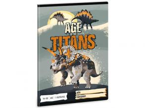 Ars Una: Age of the Titans 1.osztályos vonalas füzet A/5 14-32