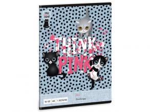 Ars Una: Think-Pink 1.osztályos vonalas füzet A/5 14-32