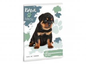 Ars Una: Bátor Mancsok - Rottweiler A/5 1.osztályos vonalas füzet 14-32