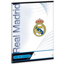 Real Madrid fehér 1. osztályos vonalas füzet A/5