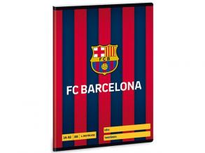 FC Barcelona csíkos vonalas füzet 1.osztályos A/5