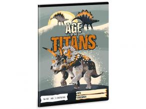 Ars Una: Age of the Titans 2.osztályos vonalas füzet A/5 16-32