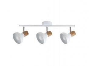 Holly spot E14 3x40W, fehér/bükk