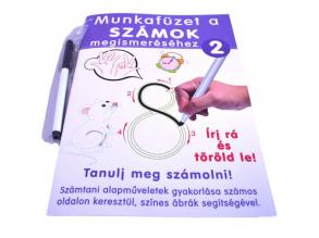 Számok megismerése gyakorló munkafüzet - D-Toys