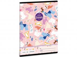 Ars Una: Doggy Friends - kutyusos 3. osztályos vonalas füzet 32 lapos A/5