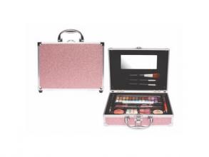 CASUELLE Sminktáska, fényes rózsaszín