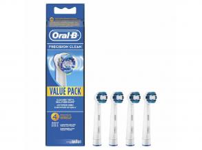 Oral-B EB20-4 Precision Clean Rainbow 4 db-os elektromos fogkefe pótfej szett