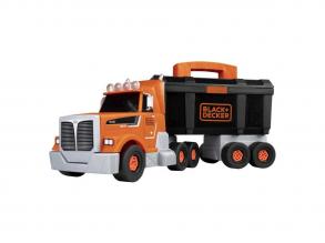 Smoby Black & Decker teherautó és fúrógép, 43 x 13,3 x 17,4 cm