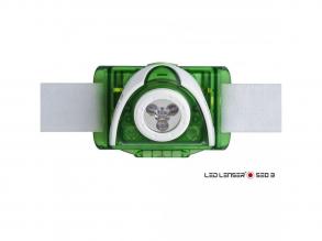 LEDLENSER SEO3 3xAAA 100 lm fejlámpa zöld 6103
