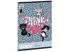 Ars Una: Think Pink sima füzet A/5 20-32
