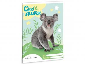 Ars Una: Cuki állatok - Koala sima lapú füzet A/5