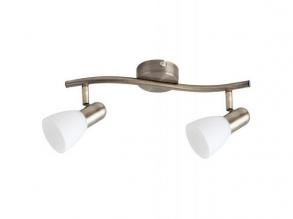 Soma spot E14 2x40W bronz opál