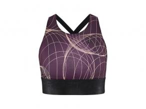 Core Charge Sport Top W Craft női burgundi színű training sportmelltartó