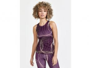 Core Charge Racerback Singlet W Craft női burgundi színű training atléta