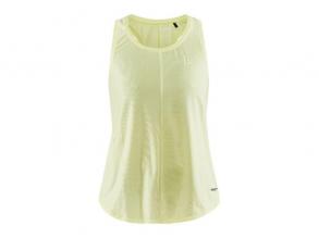 Core Charge Rib Singlet W Craft női sárga színű training atléta
