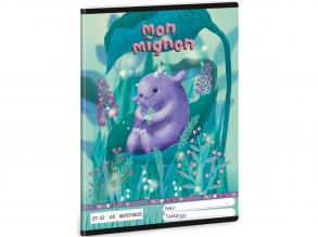 Ars Una: Mon Mignon mintás kockás füzet A/5 27-32