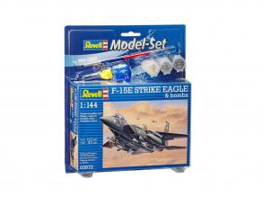 Revell F-15E katonai repülőgép makett, 1:144