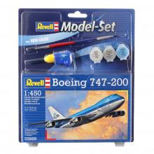 Revell 747-200 polgári repülő makett, 1:450