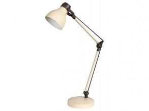 LED lámpatest , asztali , billenthető , E14 foglalat , bézs , Rábalux , CARTER