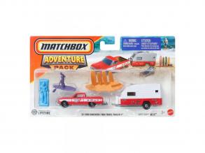 Matchbox: '61 Ford Ranchero kisautó utánfutóval szett 1/64 - Mattel