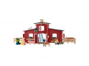 Schleich Farm világ Nagy istálló Piros 42606