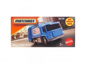 Matchbox: Papírdobozos MBX EV Trash Truck kisautó 1/64 - Mattel