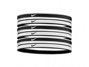 NIKE SWOOSH 6 db Nike EQ fejpánt fekete/fehér általános méretű