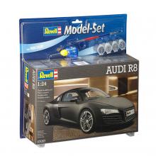 Audi R8 makett, 1:24 méret