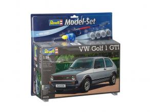 VW Golf 1 GTI makett, 1:24 méret