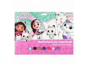 Gabi Babaháza  Festés számok szerint  7 színárnyalat és ecset