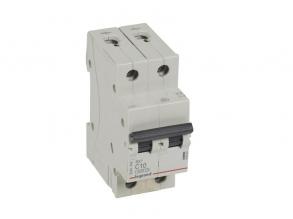 Legrand 419222 RX3 C10 6kA BIC 2 pólusú kismegszakító