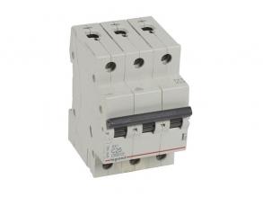 Legrand 419237 RX3 C25 6kA BIC 3 pólusú kismegszakító