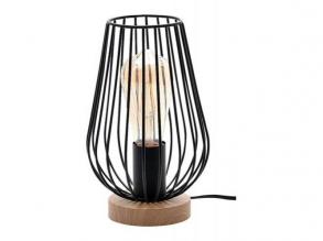 Gremio,asztali lámpa, E27 1xMAX40W, fekete, H25