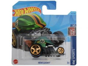 Hot Wheels: Head Gasket zöld kisautó 1/64 - Mattel