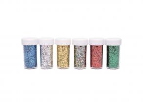 Colorationen - bioglitter csillámpor 20 g, 6 darab