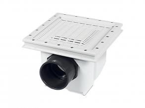Fenékürítő fóliás Aquamax 315 x 315mm, D110/125