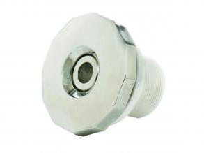 Befúvó betonos, rozsdamentes acél előlappal 2" KM - AISI316