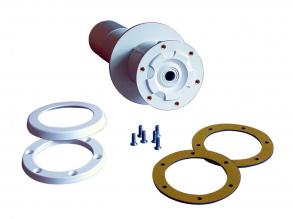 Befúvó fóliás falátvezetéssel